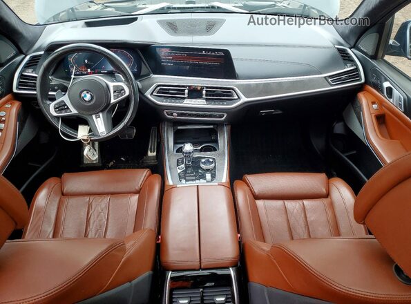 5UXCW2C59KL082180 2019 BMW X7 Black Вид панелі приладів
