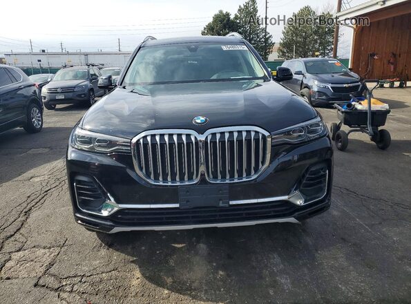 5UXCW2C5XKL083497 2019 BMW X7 Черный Вид спереди