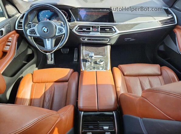 5UXCW2C5XKL086691 2019 BMW X7 Black Առջևի վահանակի տեսք