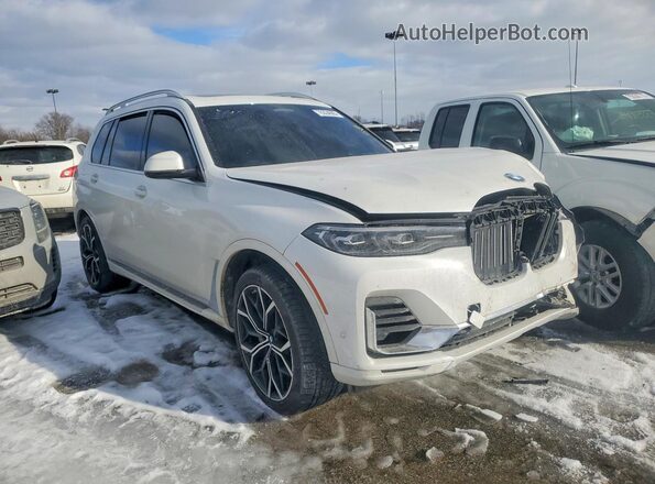 5UXCX4C53KLS36214 2019 BMW X7 White Передня права чверть