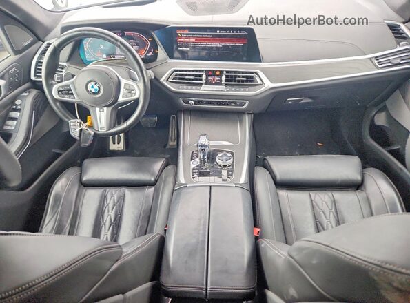 5UXCX4C59KLS35777 2019 BMW X7 Синий Вид панели приборов