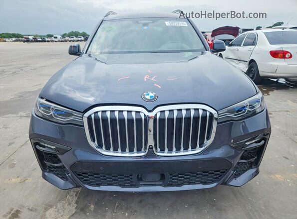 5UXCX4C59KLS35777 2019 BMW X7 Синий Вид спереди