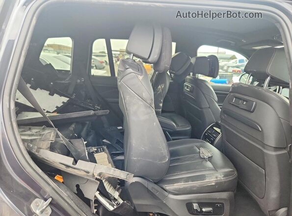 5UXCX4C59KLS35777 2019 BMW X7 Синий Вид задней части салона
