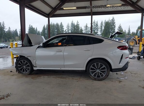 5UXCY6C01L9B63214 2020 BMW X6 White სალონის 360-გრადუსიანი ხედი