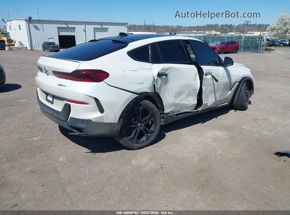 5UXCY6C03L9D13582 2020 BMW X6 White 