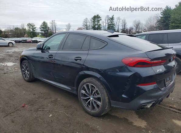 5UXCY6C03P9R56369 2023 BMW X6 Black Задня ліва чверть
