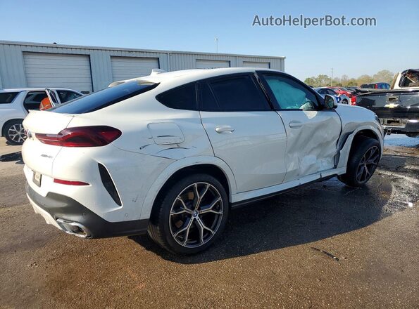 5UXCY6C05P9P84054 2023 BMW X6 Белый Задняя правая четверть