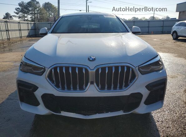 5UXCY6C05P9P84054 2023 BMW X6 Белый Вид спереди