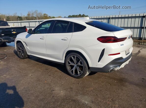5UXCY6C05P9P84054 2023 BMW X6 Белый Задняя левая четверть