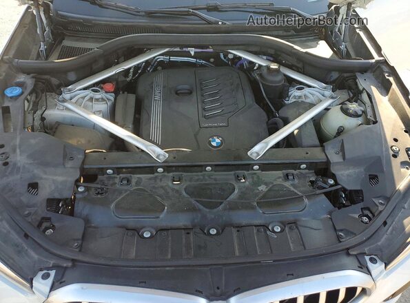 5UXCY6C05P9P84054 2023 BMW X6 Белый Вид подкапотного пространства