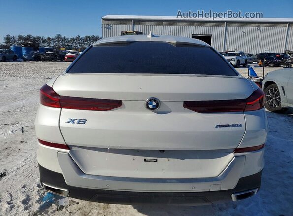 5UXCY6C06P9P92292 2023 BMW X6 White Vista trasera