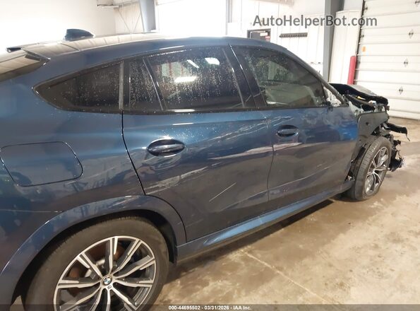 5UXCY6C07P9P29783 2023 BMW X6 Blue 