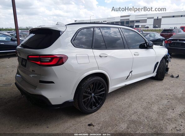 5UXJU4C07N9L26231 2022 BMW X5 White Rear right