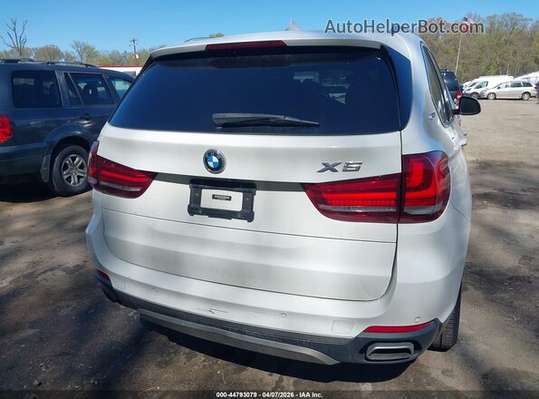 5UXKT0C34H0S80912 2017 BMW X5 White 