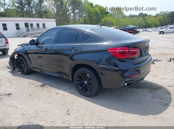 5UXKU2C52K0Z65248 2019 BMW X6 Black Tył lewy