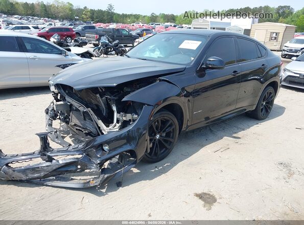 5UXKU2C52K0Z65248 2019 BMW X6 Black Przód lewy
