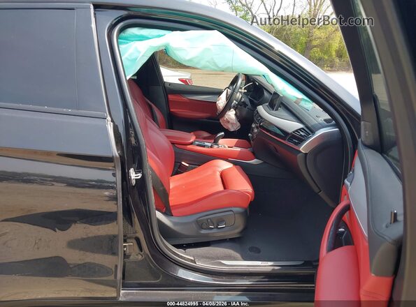5UXKU2C52K0Z65248 2019 BMW X6 Black Widok wnętrza z przodu
