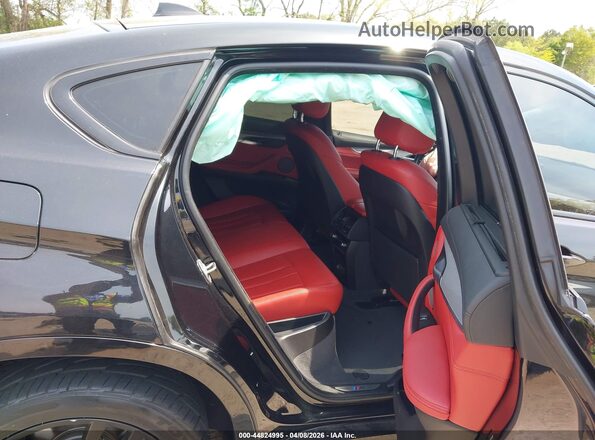5UXKU2C52K0Z65248 2019 BMW X6 Black Widok naklejki z numerem VIN