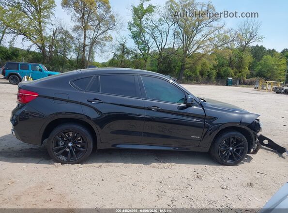 5UXKU2C52K0Z65248 2019 BMW X6 Black Widok wnętrza z tyłu