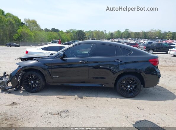 5UXKU2C52K0Z65248 2019 BMW X6 Black Widok wnętrza 360 stopni