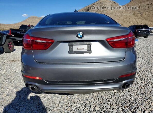 5UXKU2C57G0N83806 2016 BMW X6 Серый Вид сзади