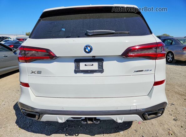 5UXTA6C07P9P39055 2023 BMW X5 White Rear view