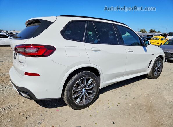 5UXTA6C07P9P39055 2023 BMW X5 White Rear right