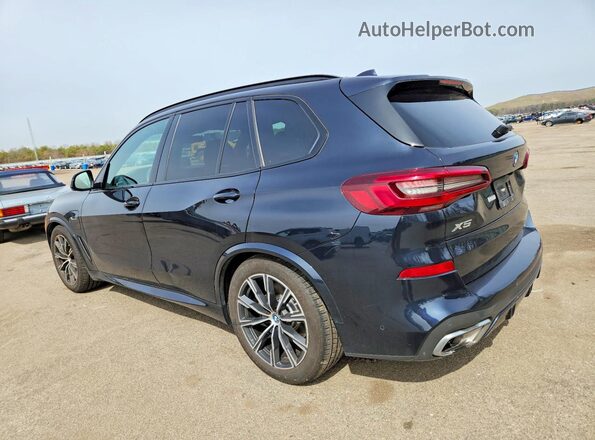 5UXTA6C09P9P96485 2023 BMW X5 Blue უკანა მარცხენა