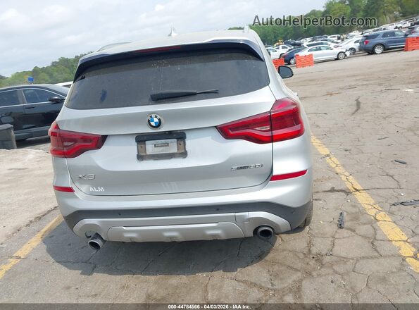 5UXTR7C52KLF24580 2019 BMW X3 Silver 