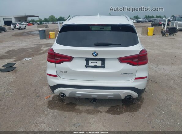 5UXTR7C53KLR52168 2019 BMW X3 White 
