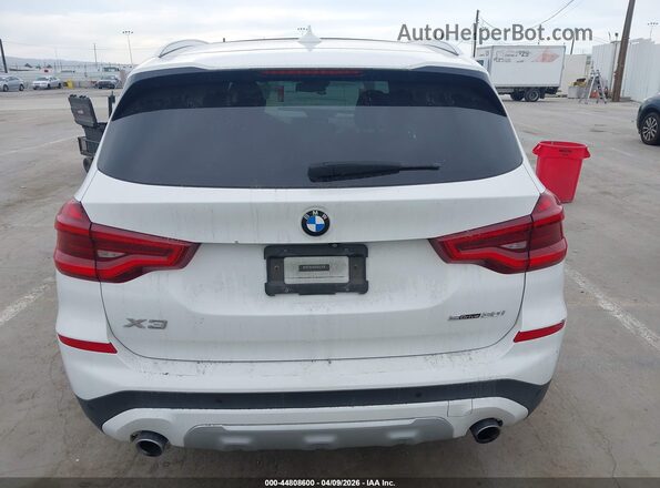 5UXTR7C57KLR46132 2019 BMW X3 White 