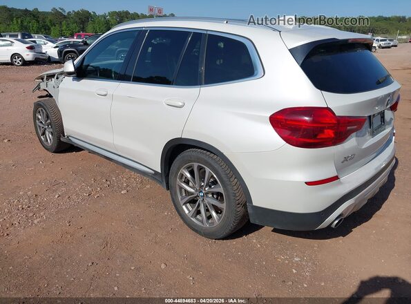 5UXTR7C58KLF32294 2019 BMW X3 White Հետևի ձախ