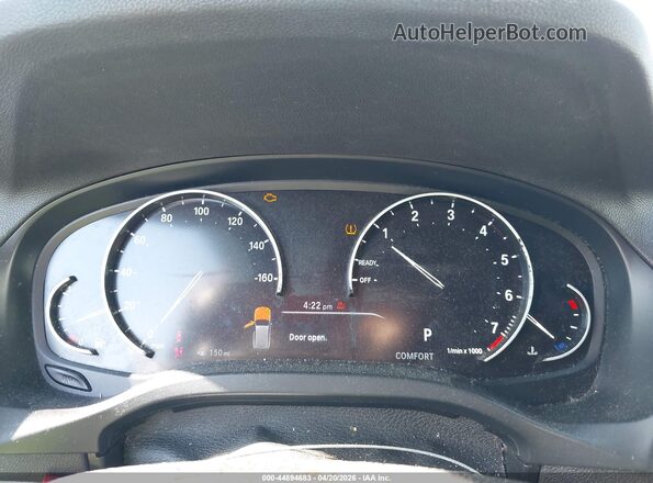 5UXTR7C58KLF32294 2019 BMW X3 White Հետևի նստատեղերի տեսք