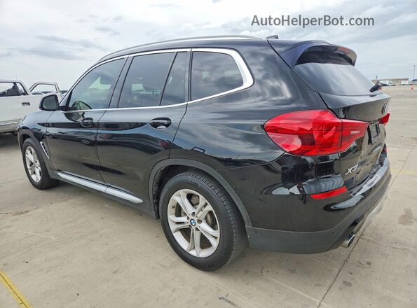 5UXTR7C59KLF29923 2019 BMW X3 Black Задня ліва чверть