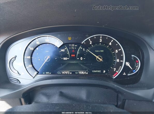 5UXTR7C5XKLE96933 2019 BMW X3 Белый Вид задних сидений