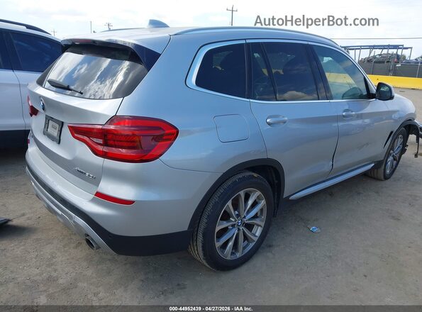 5UXTR9C50JLD69182 2018 BMW X3 Gray Հետևի աջ