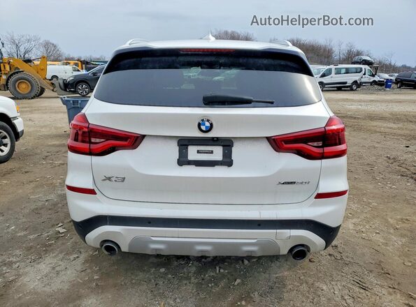 5UXTR9C50KLR05367 2019 BMW X3 White Widok z tyłu