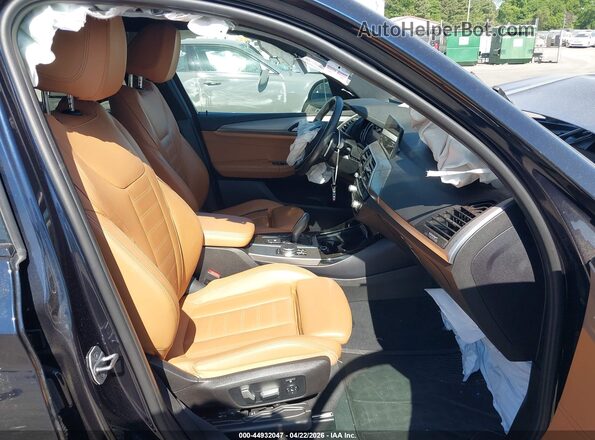 5UXTR9C52KLP92442 2019 BMW X3 Синий Вид салона спереди