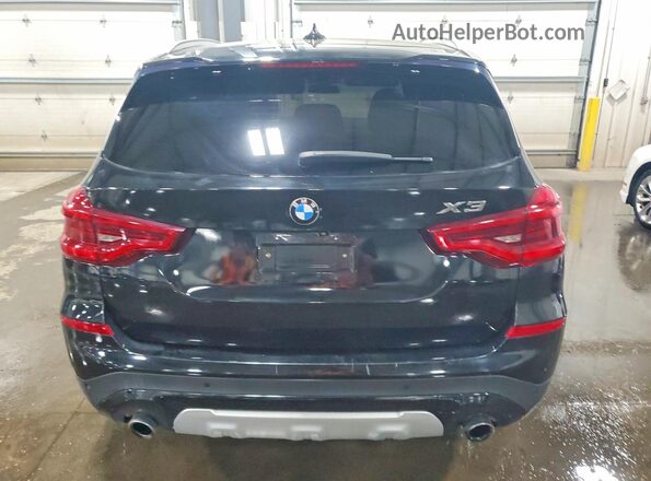 5UXTR9C54JLD61540 2018 BMW X3 Black Vista trasera