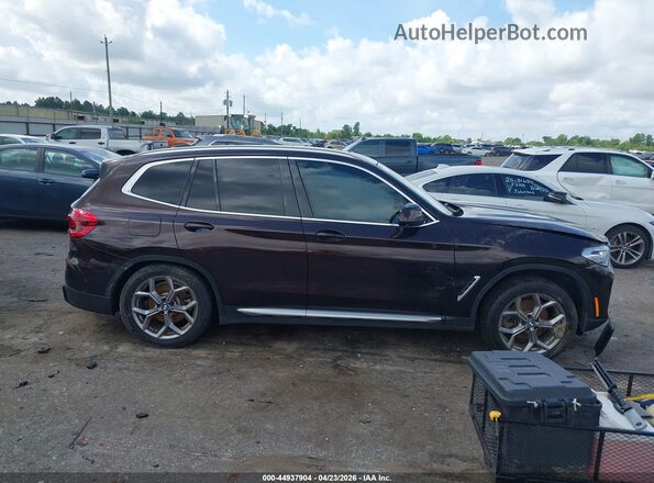 5UXTY3C00L9D06295 2020 BMW X3 Brown Սալոնի հետևի տեսք