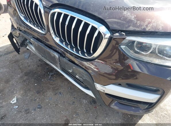 5UXTY3C00L9D06295 2020 BMW X3 Brown Դիմացի տեսք
