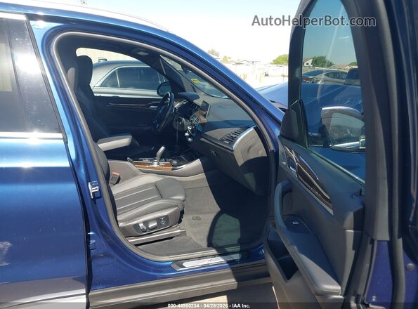 5UXTY3C02L9C63305 2020 BMW X3 Blue 