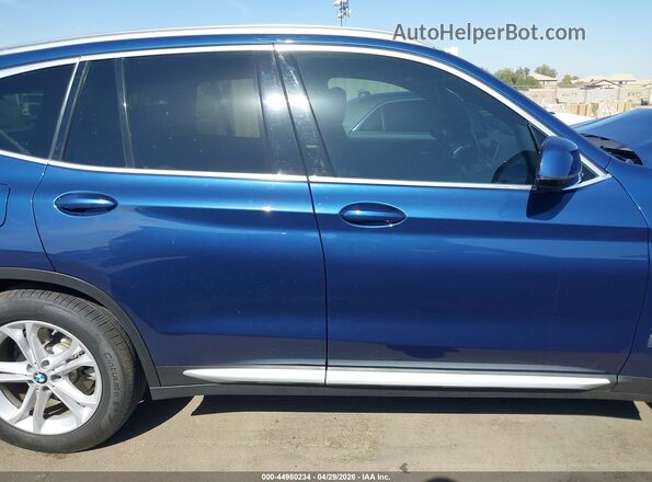 5UXTY3C02L9C63305 2020 BMW X3 Blue 
