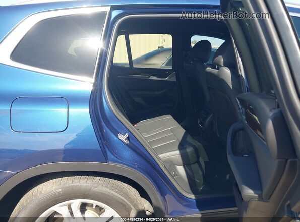 5UXTY3C02L9C63305 2020 BMW X3 Blue 