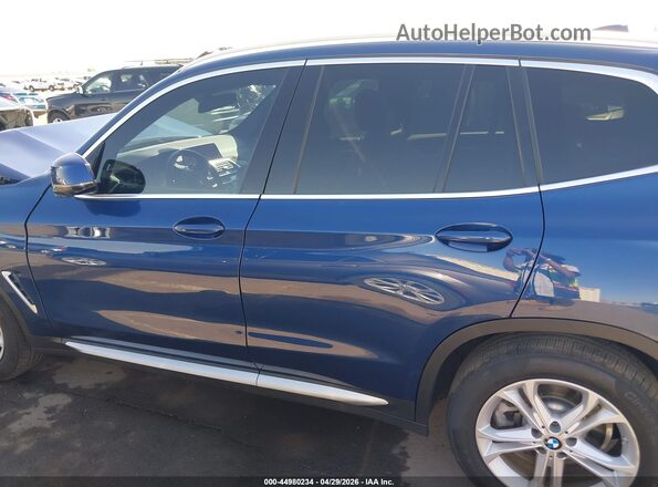 5UXTY3C02L9C63305 2020 BMW X3 Blue 