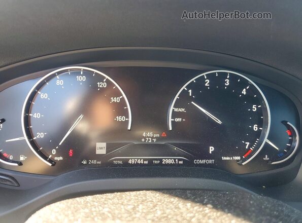 5UXTY3C02M9F00330 2021 BMW X3 Black Widok zestawu wskaźników