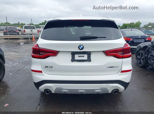 5UXTY3C02M9F98663 2021 BMW X3 White 