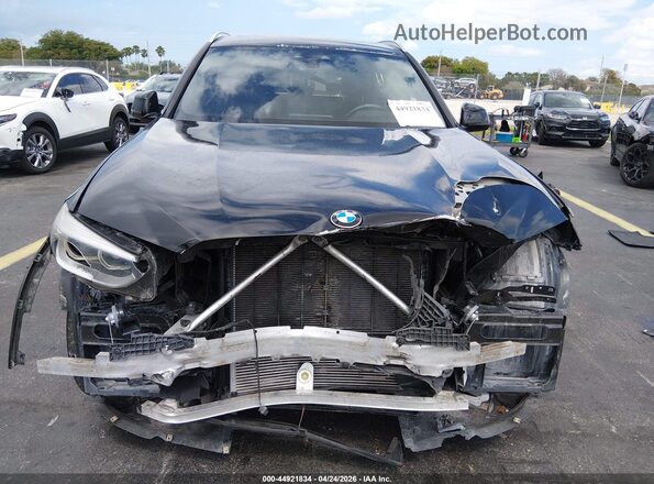 5UXTY3C03M9E54877 2021 BMW X3 Black Սարքավորումների վահանակի տեսք