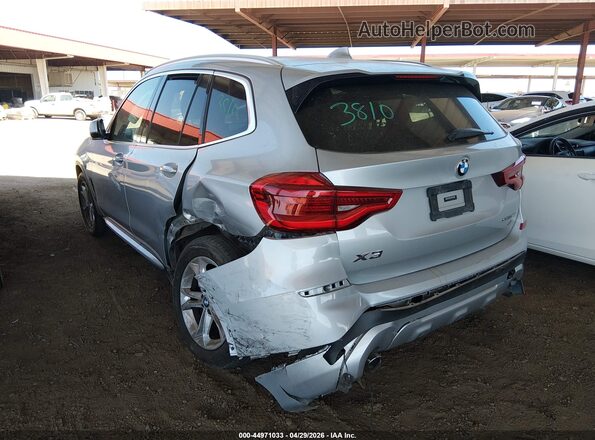 5UXTY3C03M9H02500 2021 BMW X3 Silver უკანა მარცხენა