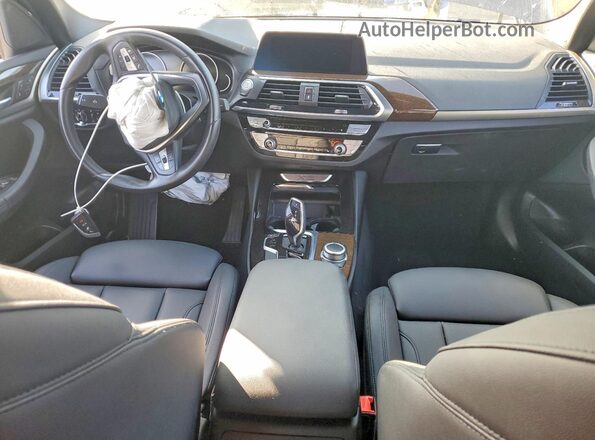 5UXTY3C05L9C13885 2020 BMW X3 Blue Widok deski rozdzielczej